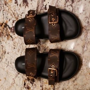 Louis Vuitton Bom Dia Flat Comfort Mule